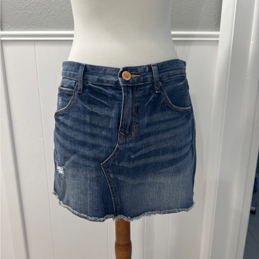 Gap Denim Mini Skirt Size 27/4